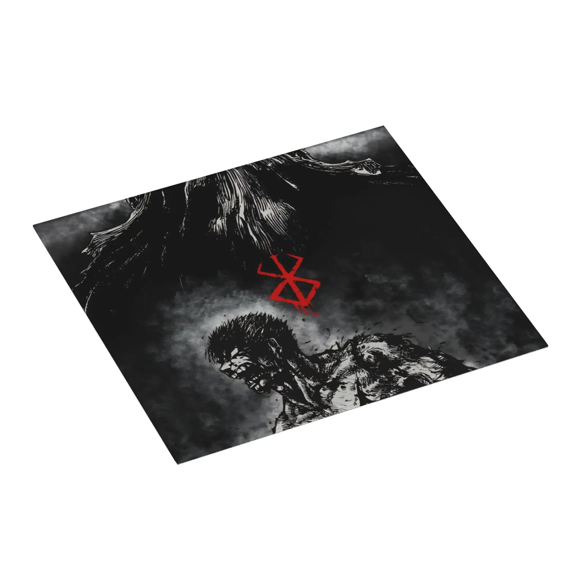 Cartoon Anime Berserk Non‑Slip Waterproof Absorbent Barware Tableware Oil Proof Reusable  Bathroom Drying Mat For Kitchen