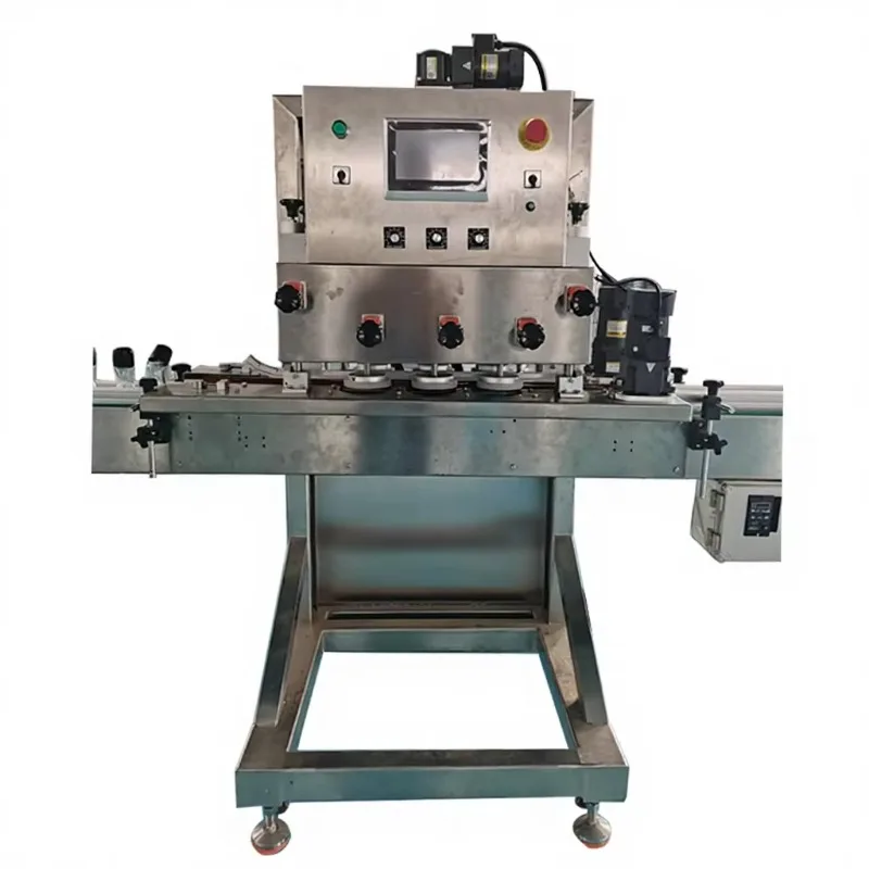 CPTECH Hot Sale In-line Capping Machine Spindle Capper for Trigger Spray Pump Capping Machine