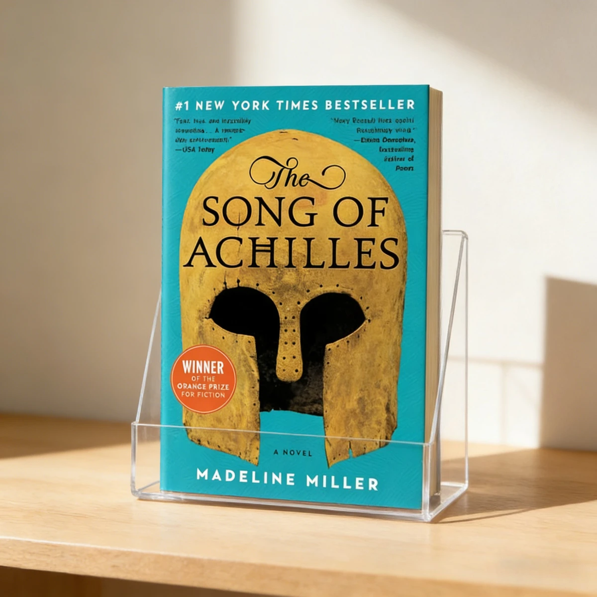 La canción de Aquiles de Madeline Miller, ganadora del premio Orange, novela épica de mitología griega, ficción histórica de la antigua Grecia