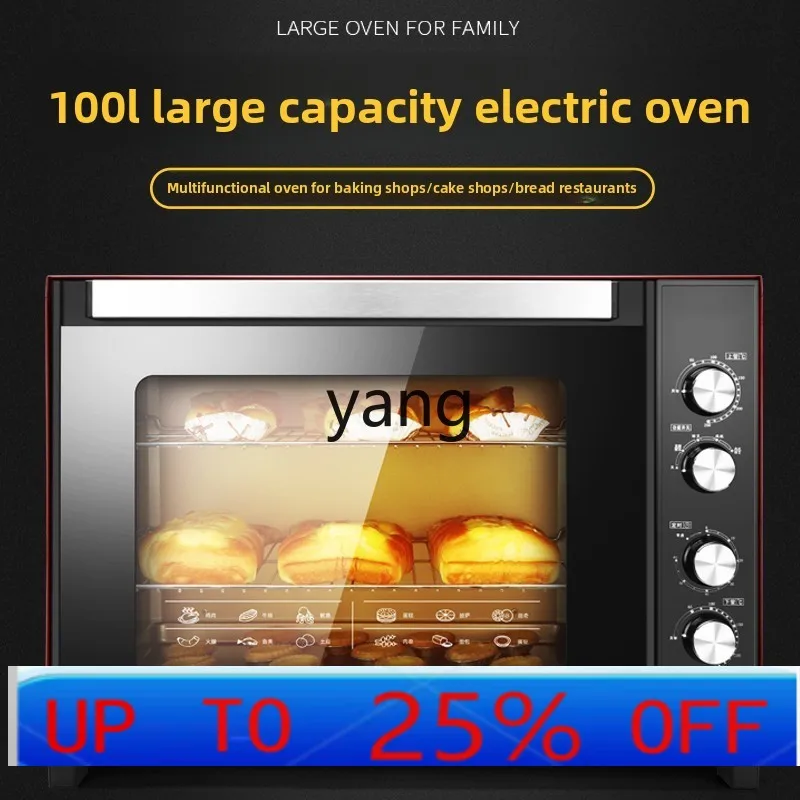 

lmm Home Commercial Oven Blast Stove Large Capacity Large 100L Cake Bread Mooncake Baking
