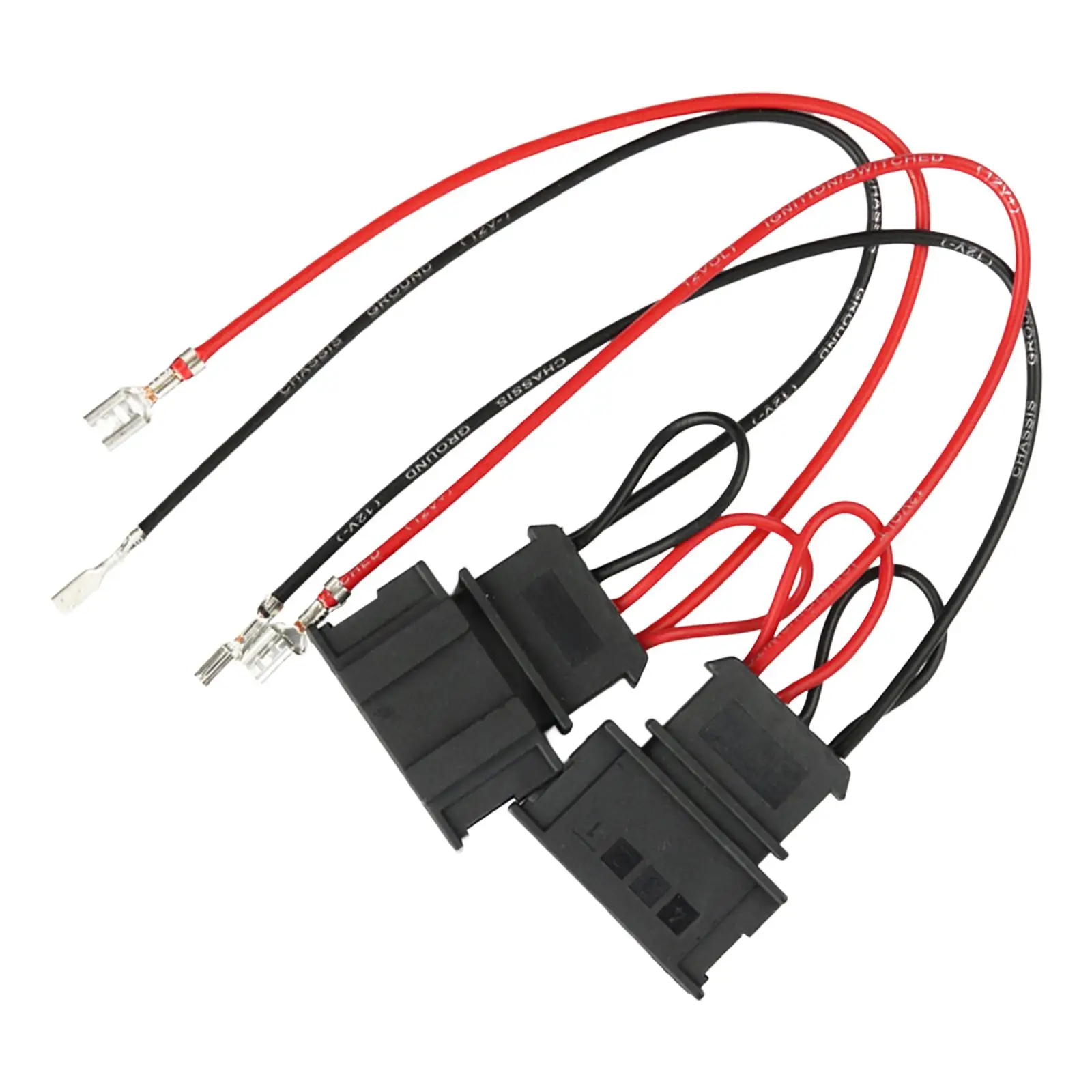 2 Pieces Car Speaker Wire Harness Adaptor, Accessories Wiring Cable Connector for Golf for for for Seat