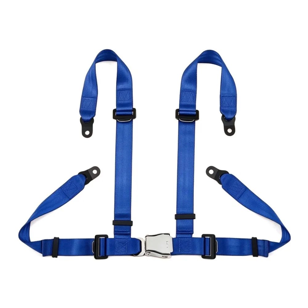 Heavy Duty Shoulder Pads Safety Harness Set Fit for Sports Car Racing Car 4 Point Safety Harness Set with Ultra Comfort 1 Pcs