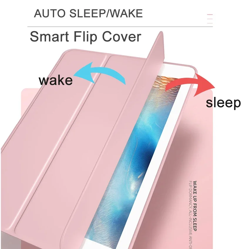 Per iPad Air Pro MINI Case 3th 4th 5th 6th 7th 8th 9th 10th 9.7 10.2 10.5 10.9 11 12.9 13 pollici custodia morbida per Tablet in pelle