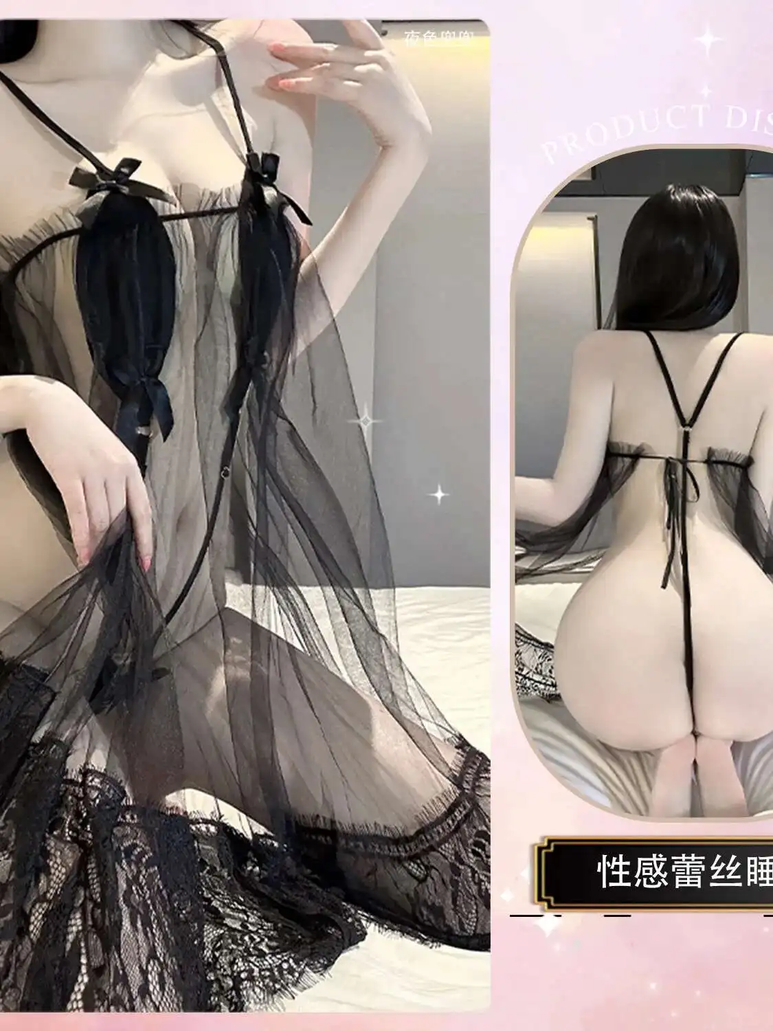 فستان مثير شفاف مطرز بالزهور شبكة تفريغ الدانتيل عارية الذراعين عميق الخامس الحمالات بلا أكمام تظهر الجلد فستان أنيق VZGA