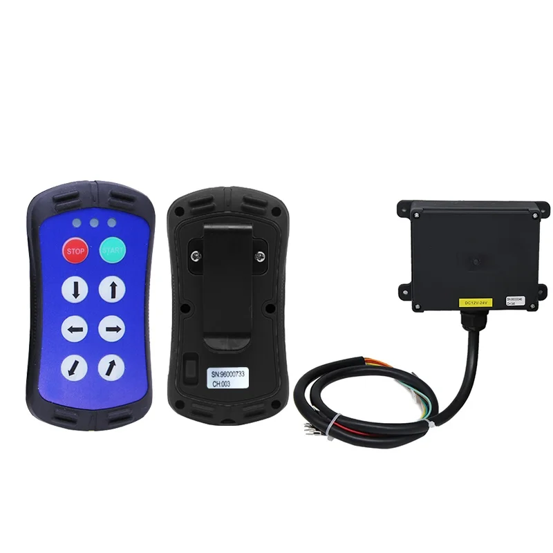 

A600 LCC Factory Price 6 Keys 1 Speed Truck Automobile Tail Plate Car Tailgate 433 Mhz Radio Wireless Industrial Remote Control