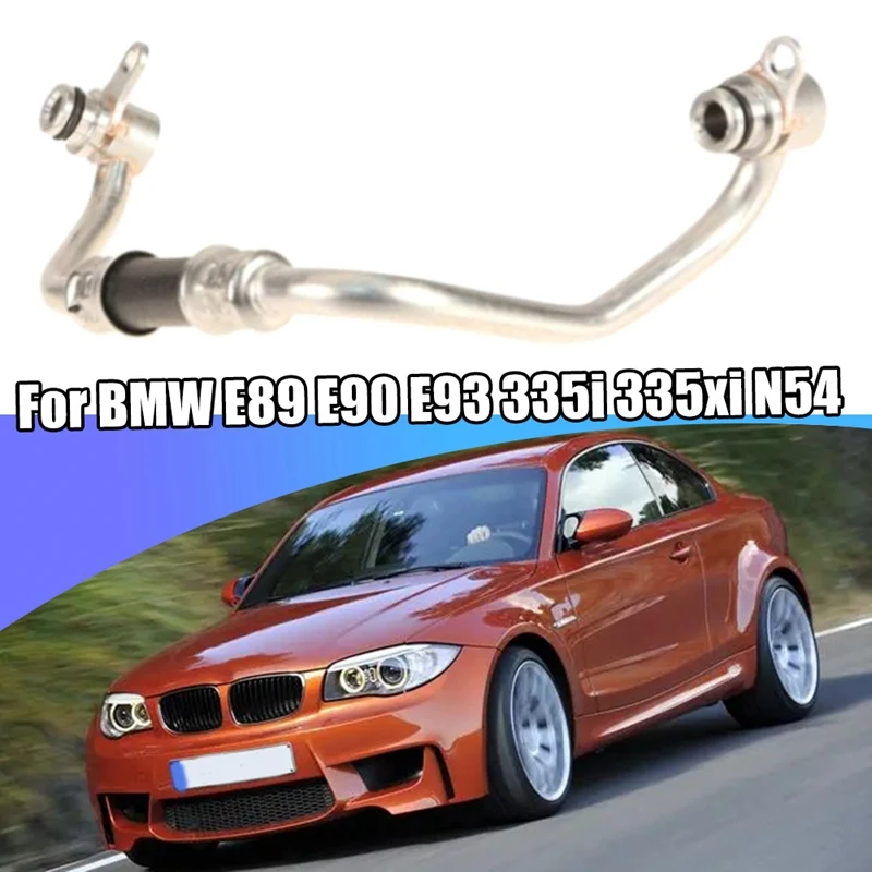 1Piece 11537558901 Turbocharger Coolant Supply Return Hose Replacement Parts For BMW E89 E90 E93 335I 335Xi N54