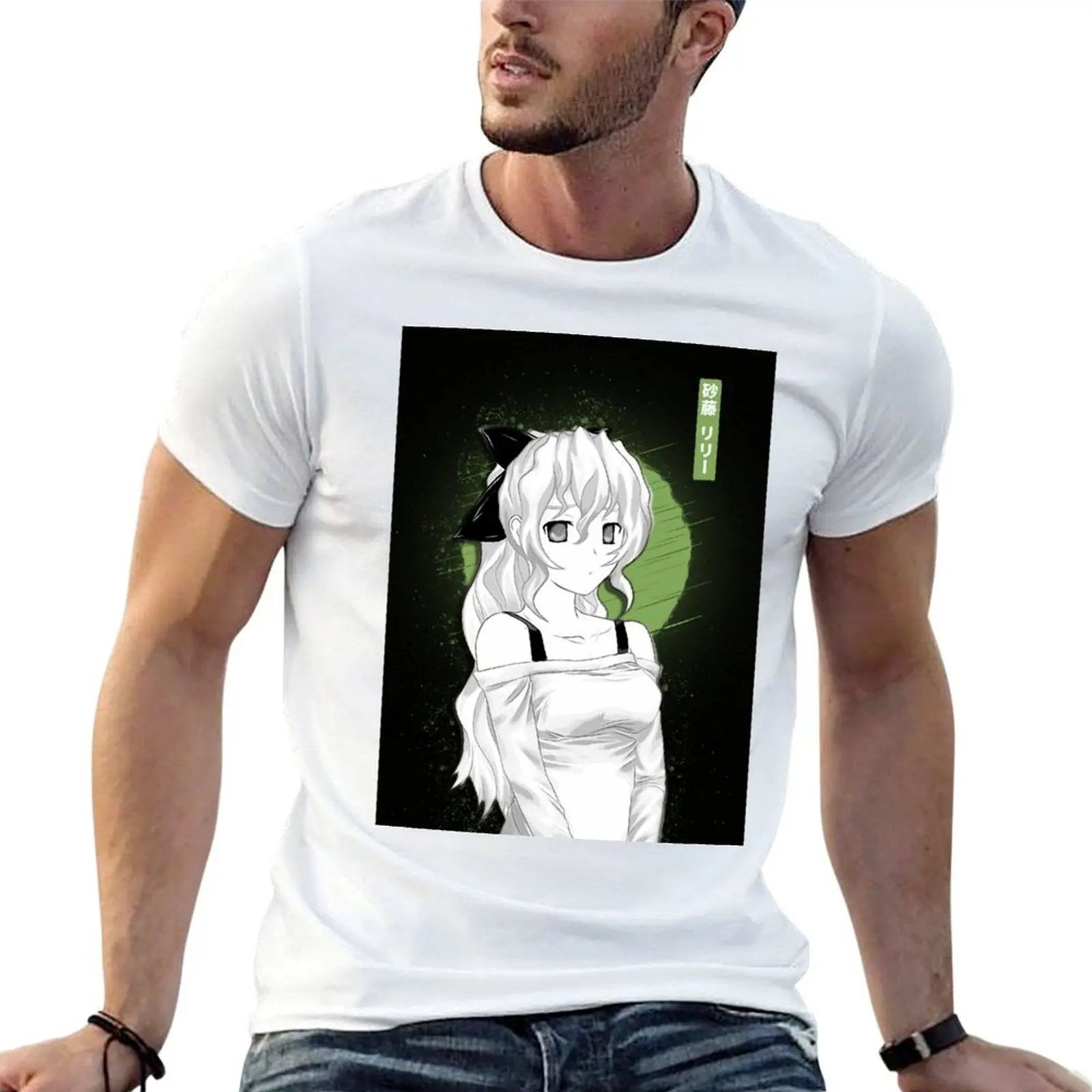 

Lilly Katawa Shoujo T-Shirt man t shirt cotton t shirt for man 100 percent cotton T-Shirt