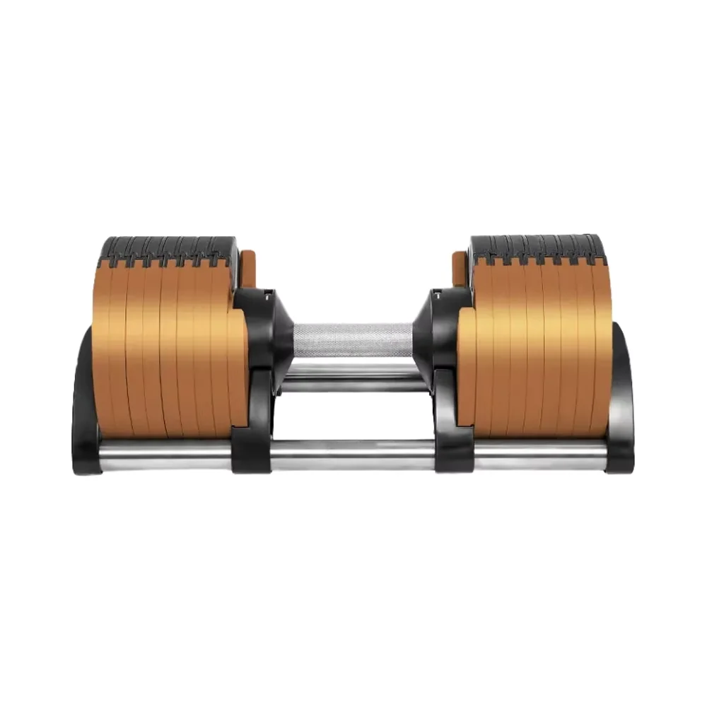 

Hot Selling Custom Logo Gym Equipment 24kg Adjustable Dumbbells Set for Power Training and Weight Lifting