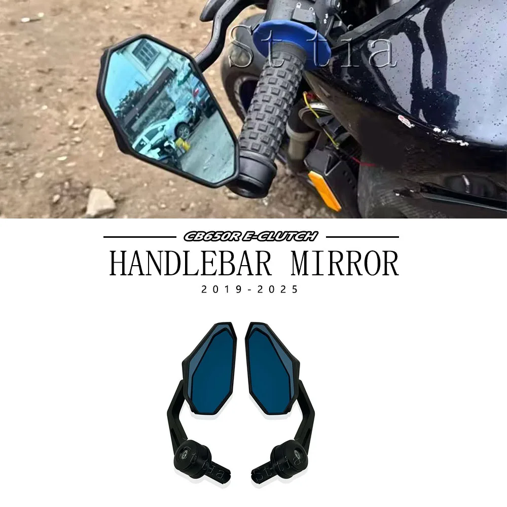 

For Honda CB650R CB 650R 2019-2025 2024 cb650r Motorcycle Rear View Mirrors Anti-Glare CNC Handlebar Rearview Mirror Accessorie