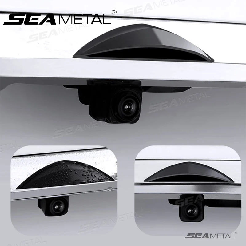 SEAMETAL Car Camera Rainproof Cover Ourdoor Waterproof Rear Cam Rain Shield Universal for All Car Models