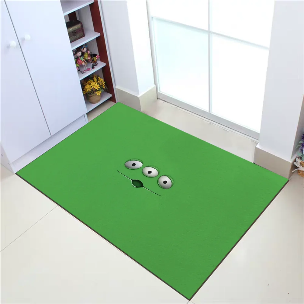 Toy Story Alien Kitchen Mat Home Mat for Hallway Living Room Rugs Rug Entrance Doormat Carpet Floor Mats Doormats Foot Bath Door