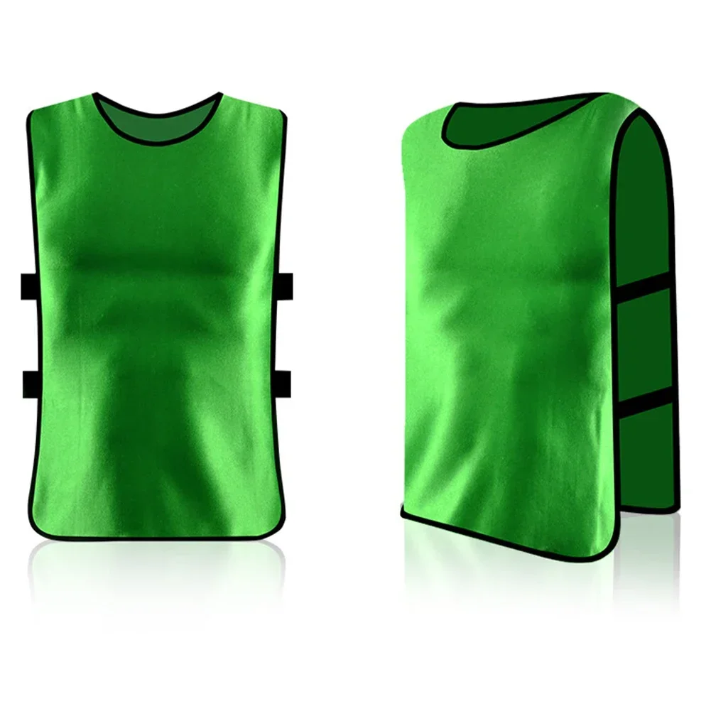 Polyester Breathable Sports Jersey For Kids Quick Dry Football Soccer Vest Lightweight Cool Mesh Training Bibs Basketball Gear