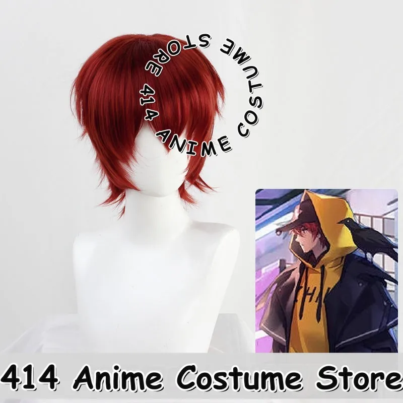

Game & Anime Liu Bei Cosplay Wig Honor of Kings Time's Lover 520 Skin Blue Loose Heat-Resistant Fiber Synthetic Hair