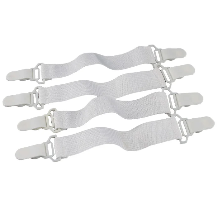 4Pcs/set Sheet Holder Bed Sheet Clips Elastic Mattress Cover Blankets Sheet Clamp Grippers Clip Fasteners Set Home Textiles