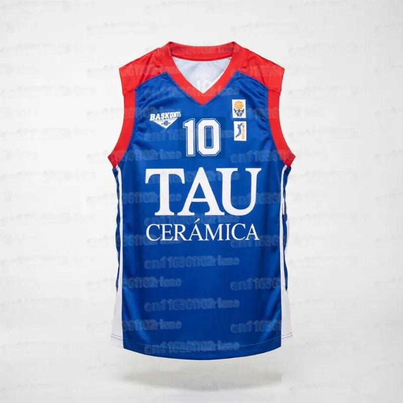 Baskonia SCOLA Retro Classic TAU 2026-27 New Basketball Shirt Tank Top 25 A Ñ Os 1 ª 3D Printed ACB Spanish Fan Family Top