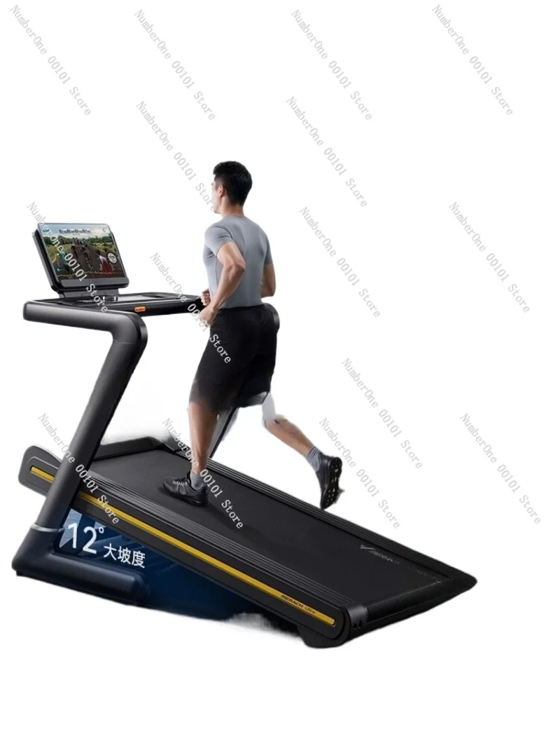 X5 Steep Slope Treadmill for Home Use, Professional Incline Training with Silent Foldable Design for Commercial Gym