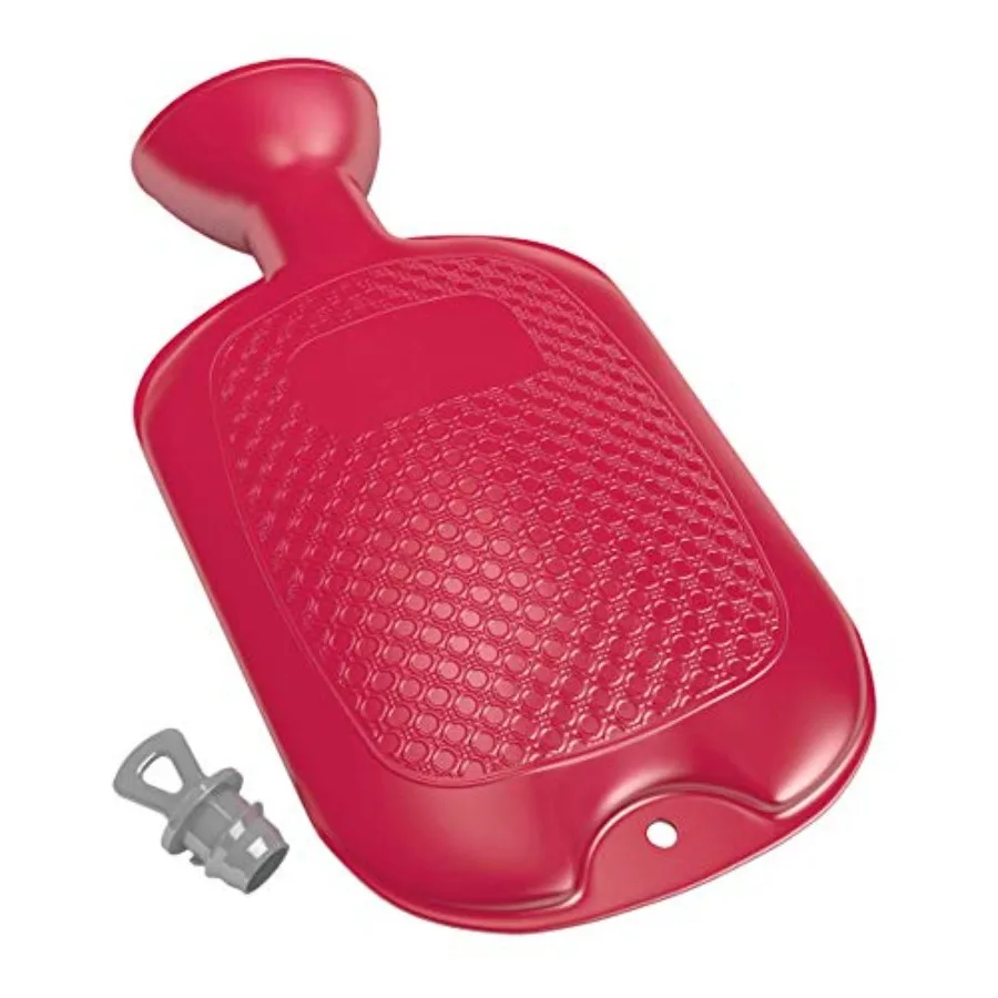 

Многоразовая бутылка для воды Flents для тепловой или холодной терапии, помогает облегчить мышечные боли, судороги и дискомфорты, прочная резиновая конструкция, без латекса, 2 шт.