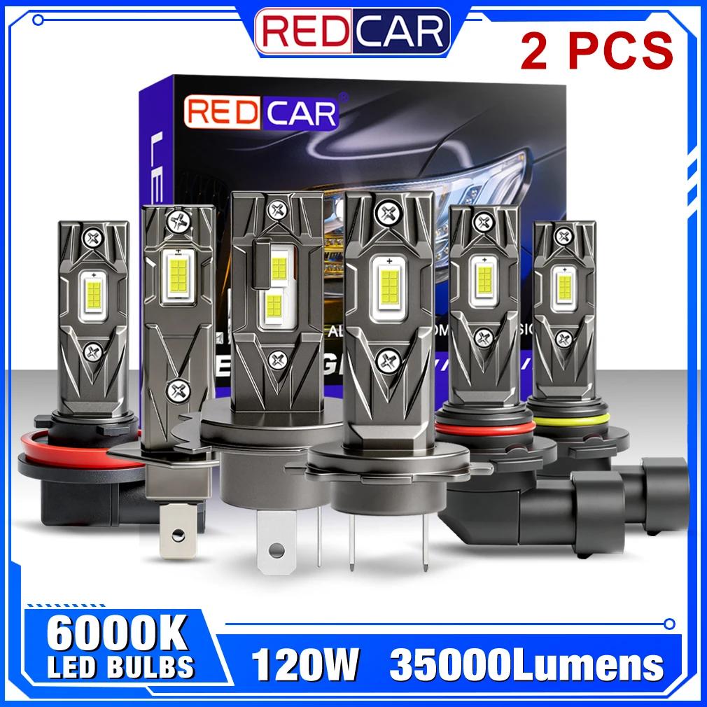 

35000LM H4 H7 LED Headlights Canbus No error H1 H11 Led Blub 9005 HB3 9006 HB4 Fog Lights for 150W 6000K Auto Driving Lights 12V