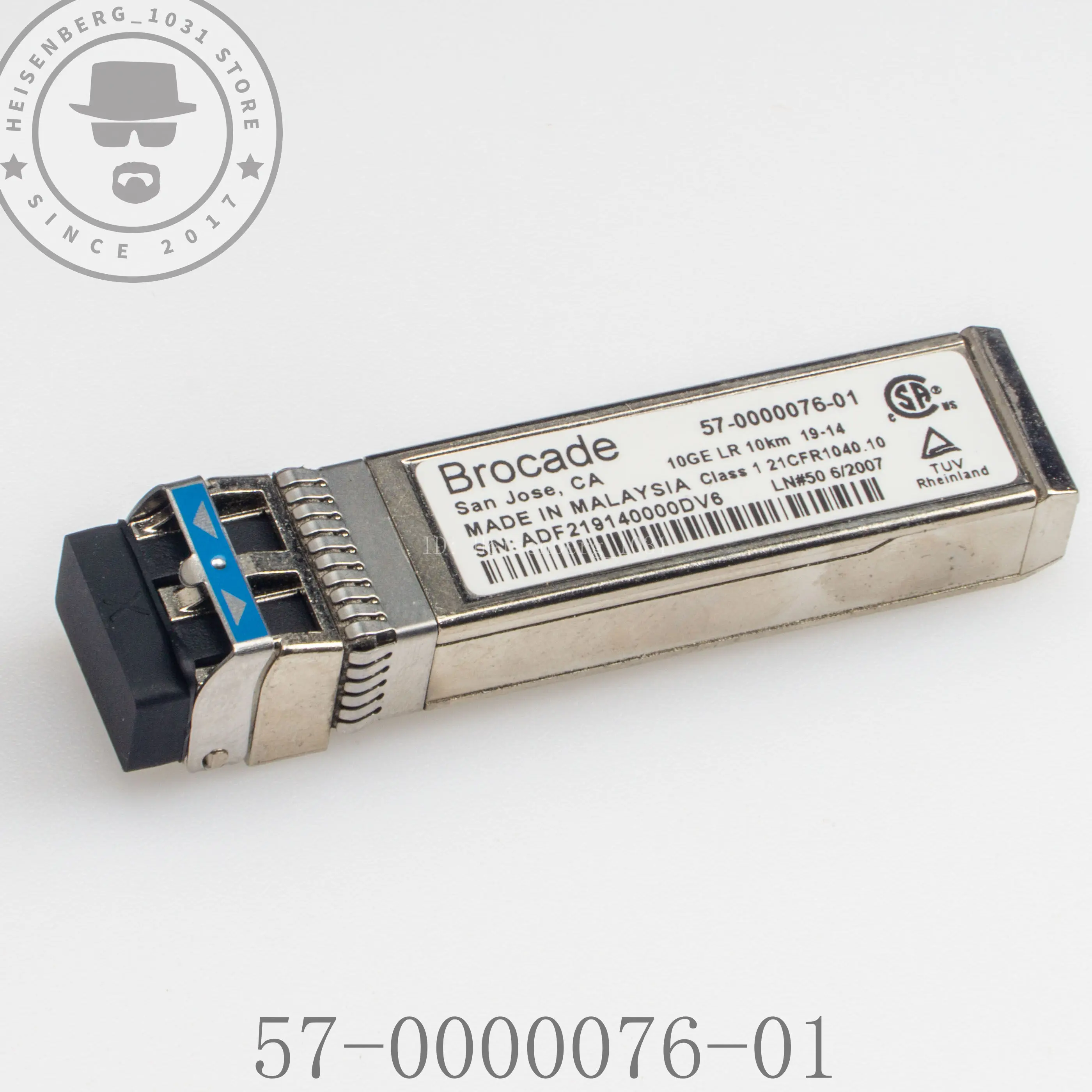 Brocade 57-0000076-01 10GE LR SFP+ 1310nm Single Mode 10km Long Distance Ethernet Fiber Optical Module