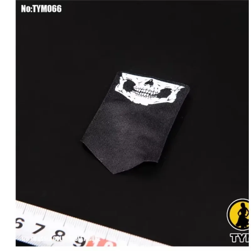 In Voorraad TYM066 1/6 Mannelijke Soldaat Combat Gezichtsmasker Ghost Skull Masker Halsdoek Model voor 12 "Action Figure Scène accessoire