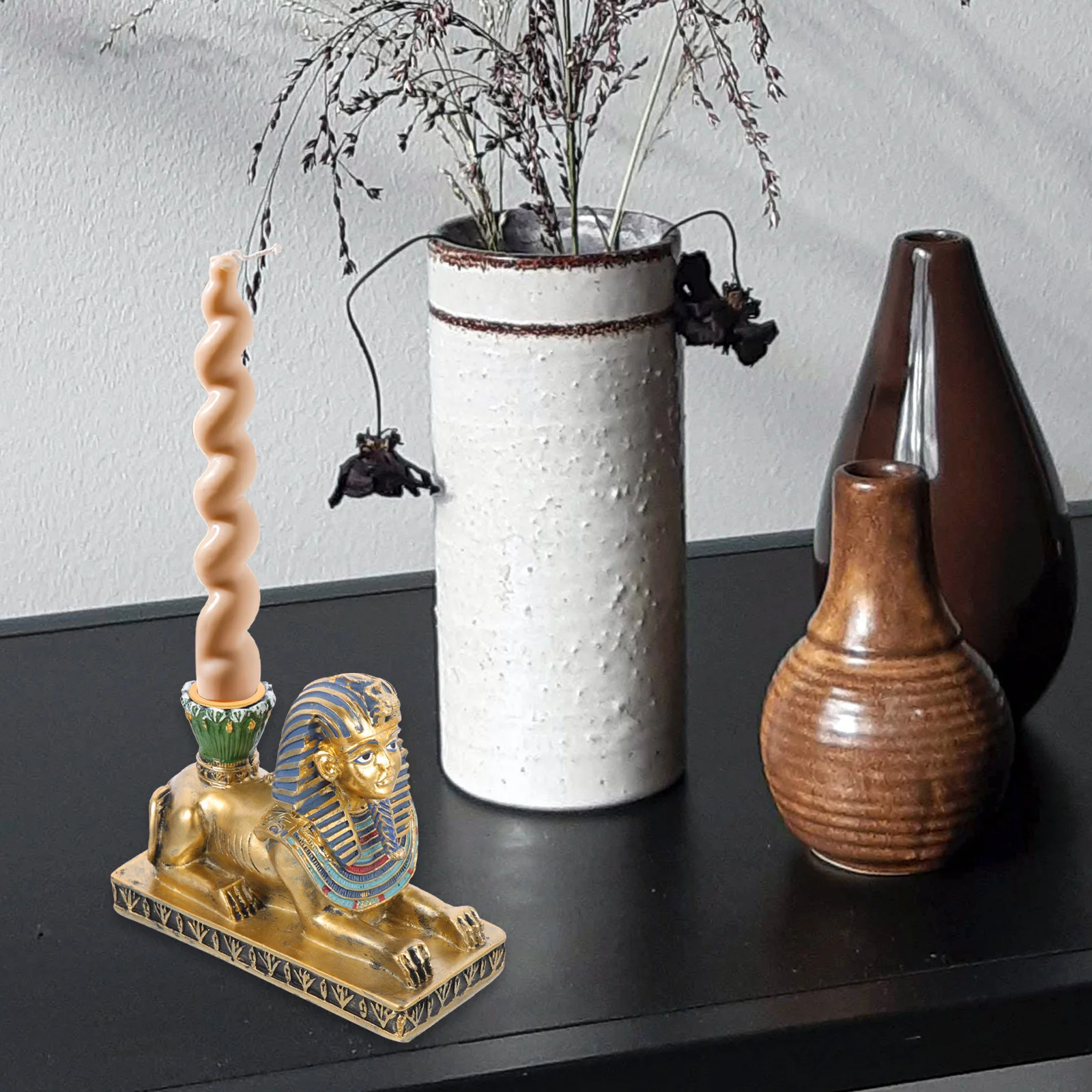 

Egyptian Decor Ancient Figurines Sculpture Ornaments Style Decoration Decorations