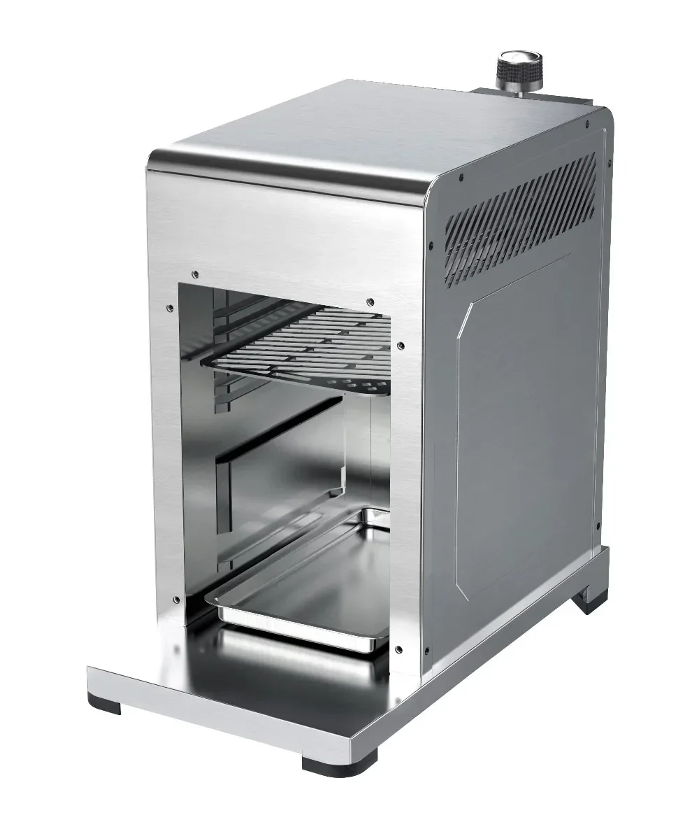 

Электрический инфракрасный гриль Scorch без дыма для использования в помещении, устанавливается на кухонную столешницу, с термоизоляцией, для жарки стейков