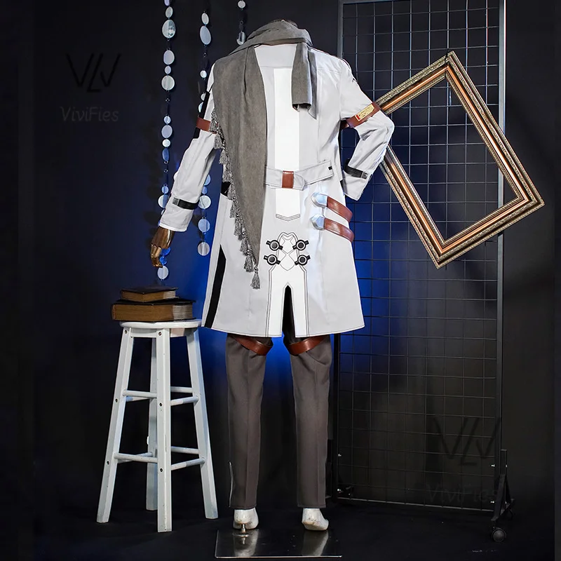 Game honkai: Star rail Welt Yang cosplay skin doujin Welt Yang man costume wig Anime Comic Con birthday party prop