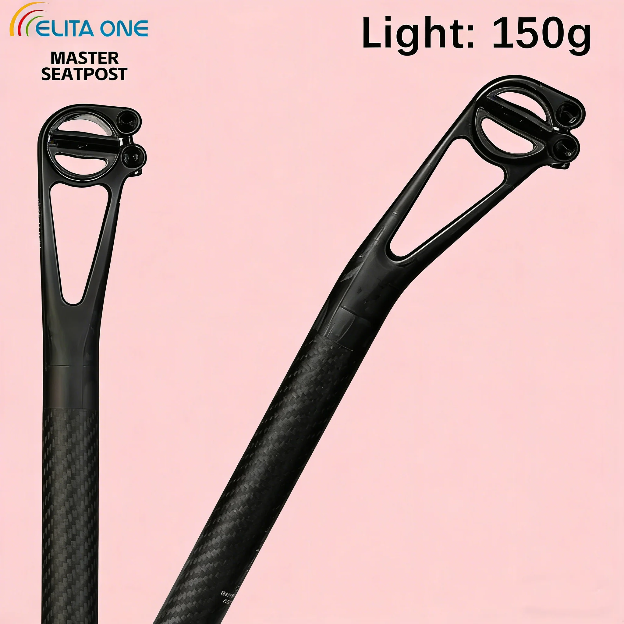 elitaone-carbon-seat-post-offset-5-25mm-mtb-road-bike-seatposts-carbon-fiber-half-shell-lightweight-150g