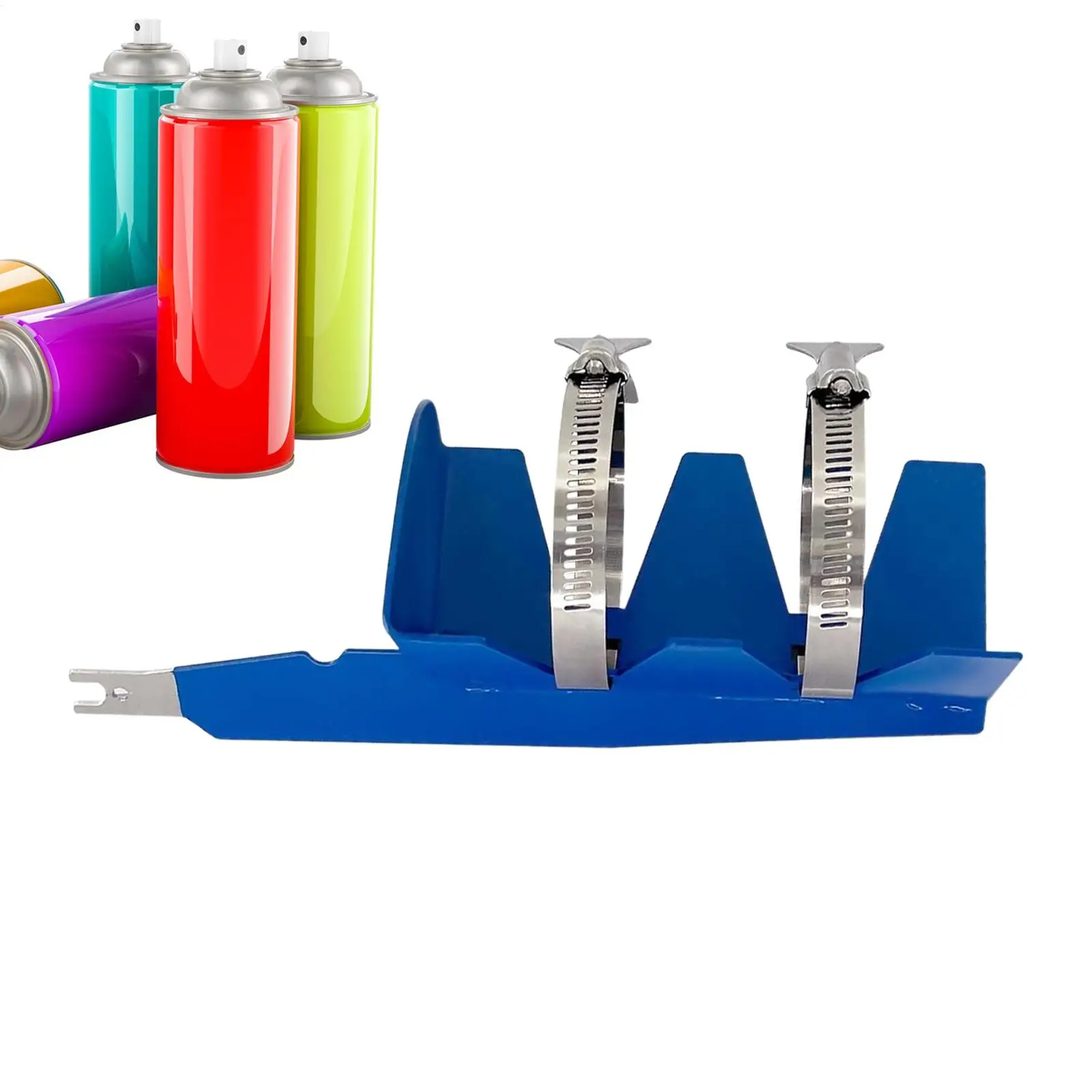 

Spray Paint Shaker Stainless Steel Spraying Tools With Double-Fixed Belts Paint Can Shaker Attachment For Cocktails Sauces