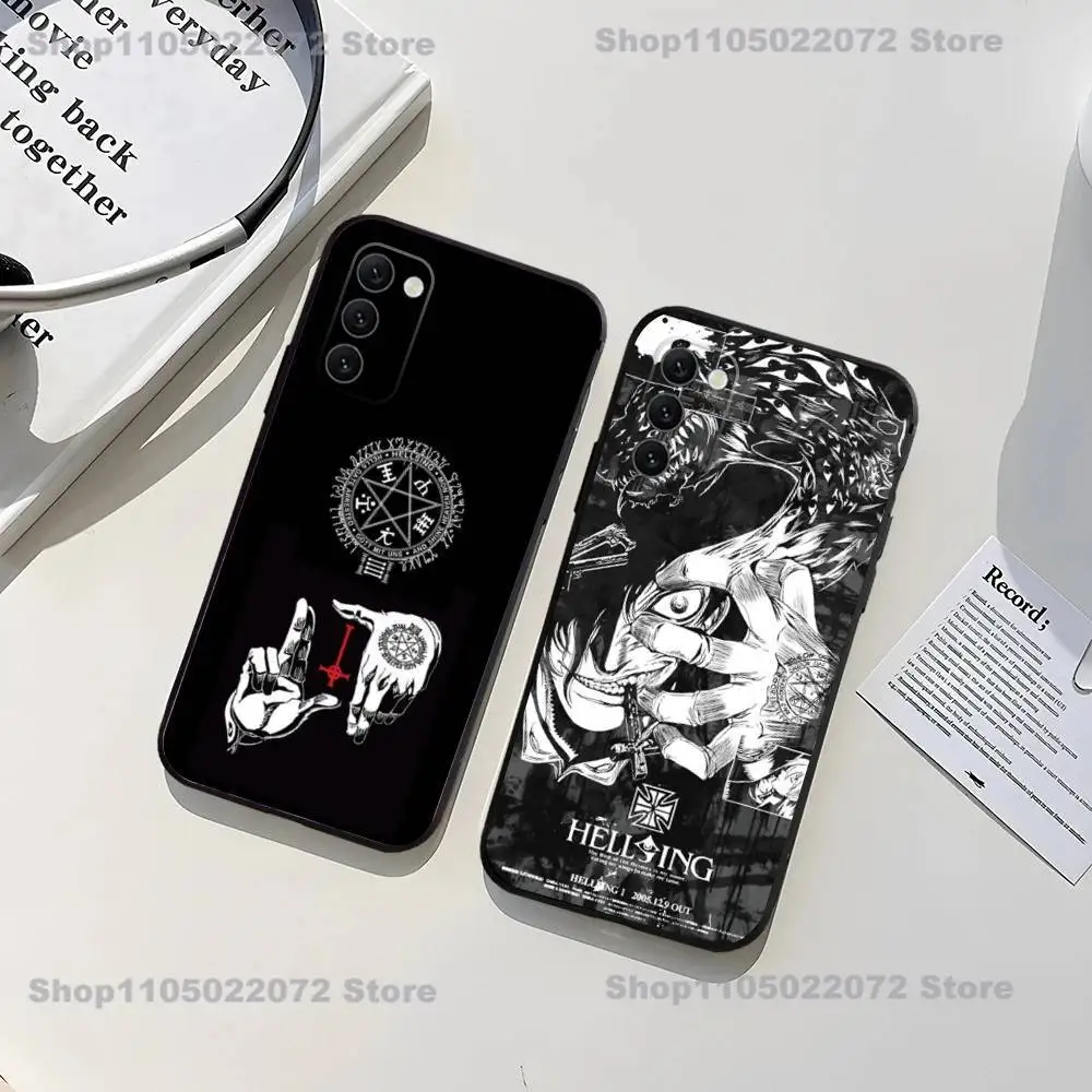 

Anime Alucard Hellsing Phone Case For Samsung Galaxy A13,21s,22,31,32,52,53,71,80,91 Soft TPU Protective Cover