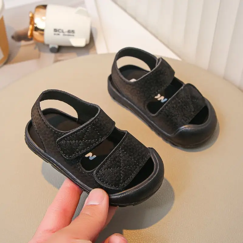 Summer New Anti-Collision Baby Sandals Soft Sole Walking Shoes for 1-3 Year Old Infants Unisex Beach Sandals
