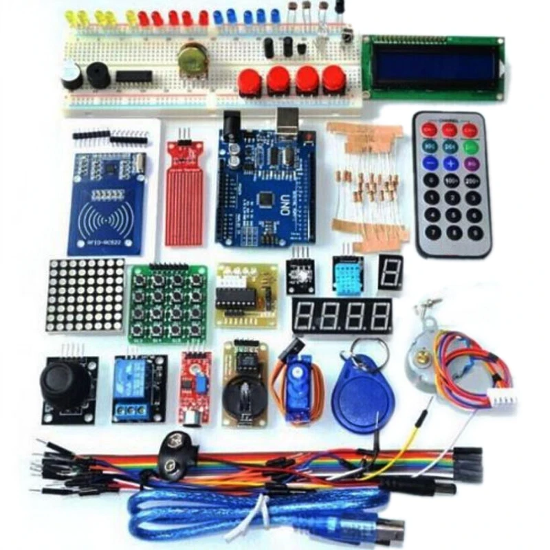 Super Starter Kit For Arduino UNO R3 Upgraded Version Learning Suite With Retail Box