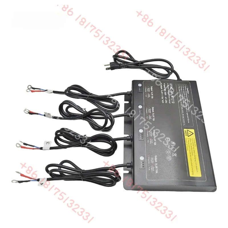 

Умное водонепроницаемое бортовое морское зарядное устройство для лодок, 4 банки, 12 В, 10 А, 4-канальное зарядное устройство для аккумуляторов