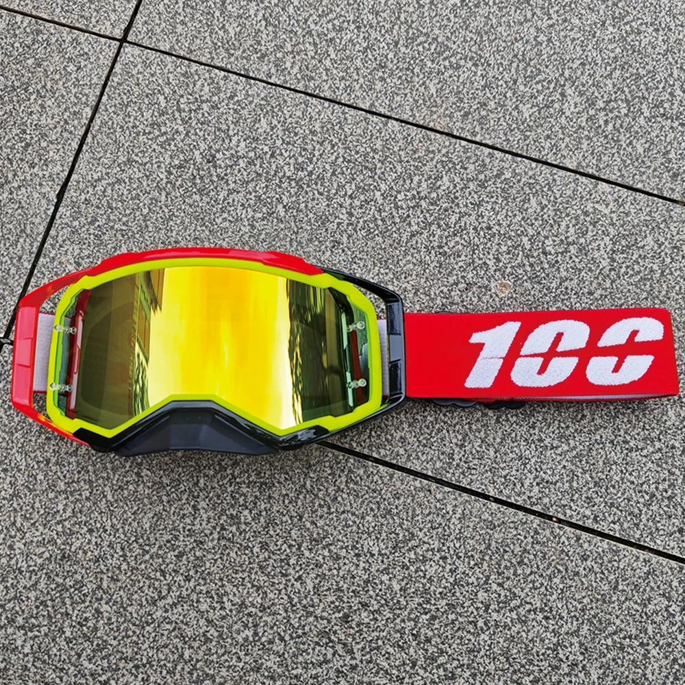 

100 Fashion Men Women Trendy Glasses High-Definition Breathable Windproof for Motorcycle MTB BMX Off Road Sports