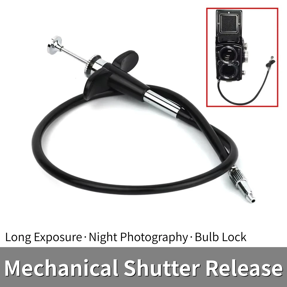 Threaded Mechanical Shutter Release Cable for Sony RX1 RX1R II Fuji Leica M10 Hasselblad Pentax Canon Long Exposure Shutter Cord