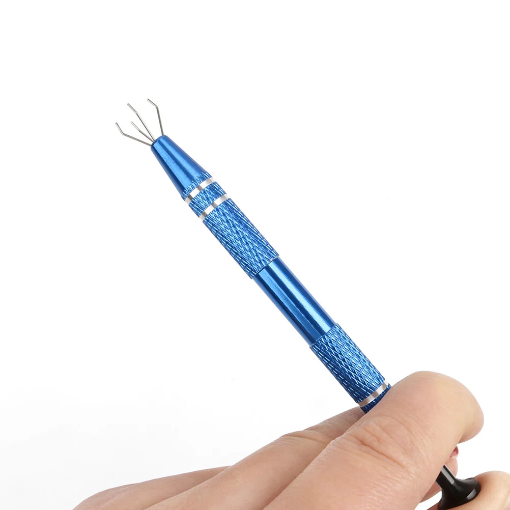 

Keyboard Kit Stem Holder Key Puller Brush Tweezers Mechanical Keyboard Tool Set Metal Keycap Puller Lube Brush Switch