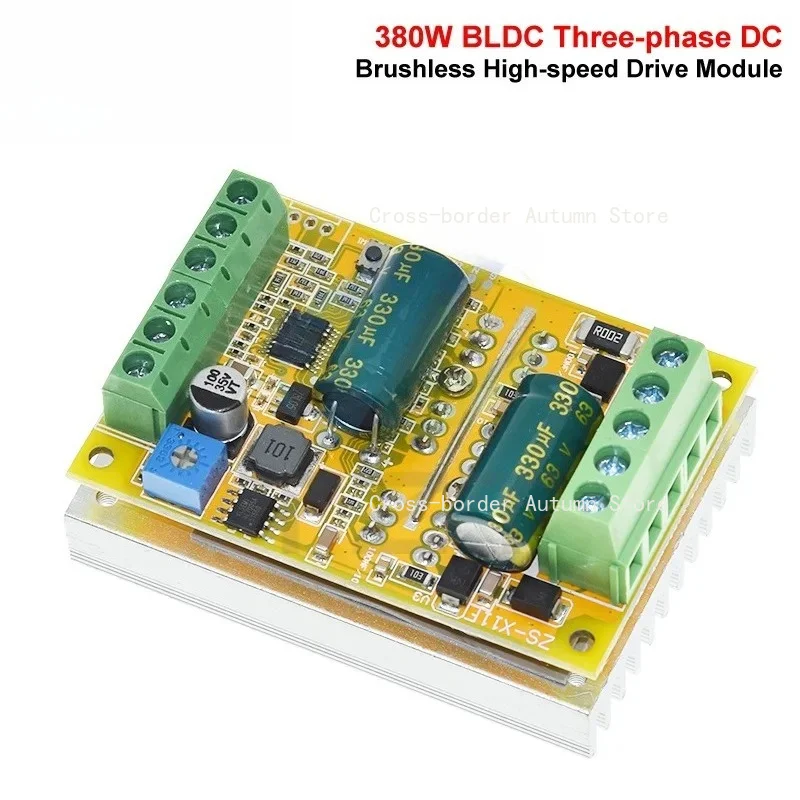BLDC 3-Phasen Bürstenloser Motor-Treiber-Board 12V 24V 48V 300W Halless ESC-Controller