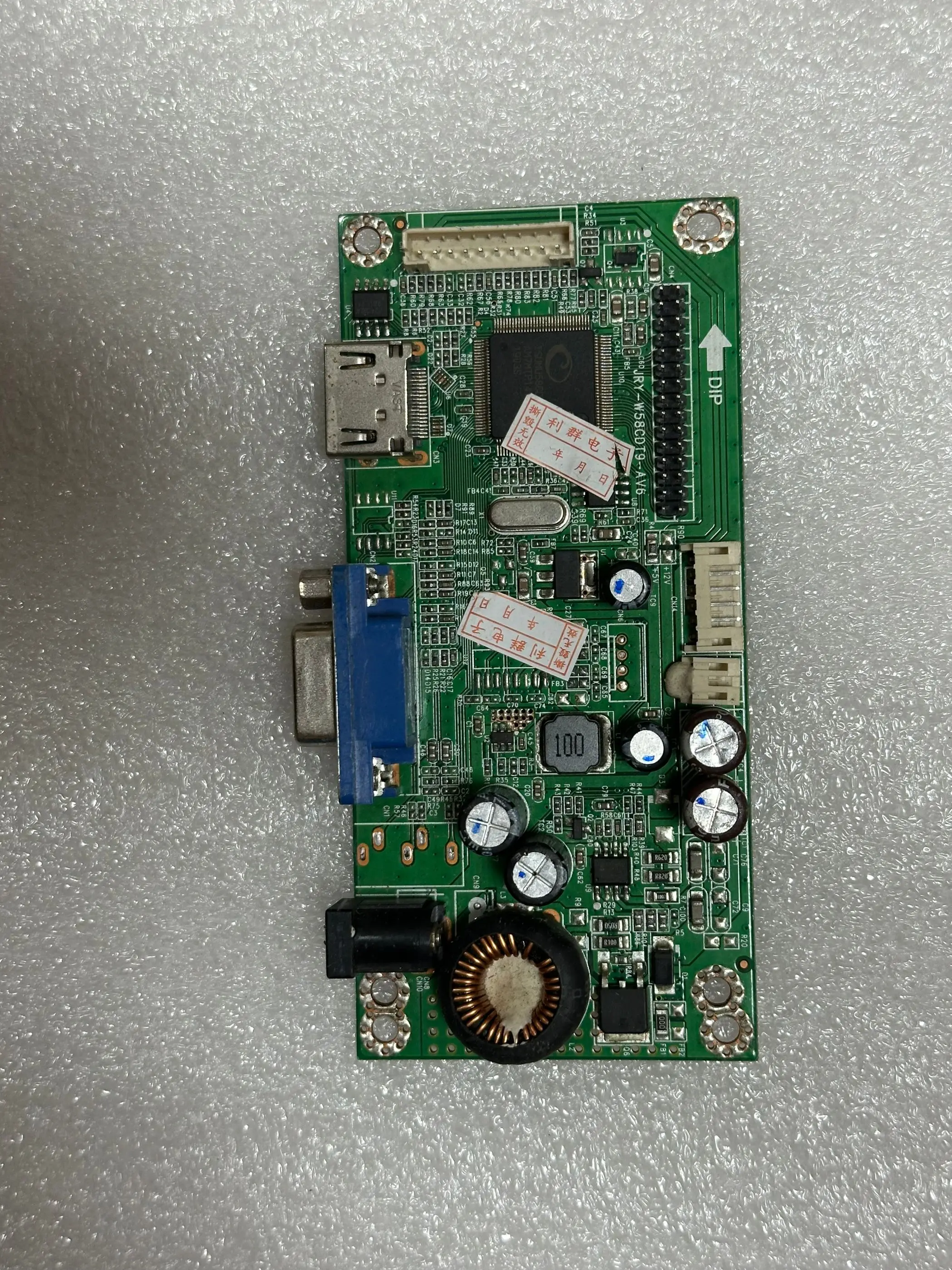 

Placa de controlador LCD V58, XY-W58CDT9-AV7, AV5, JRY-W58CDT9-AV6
