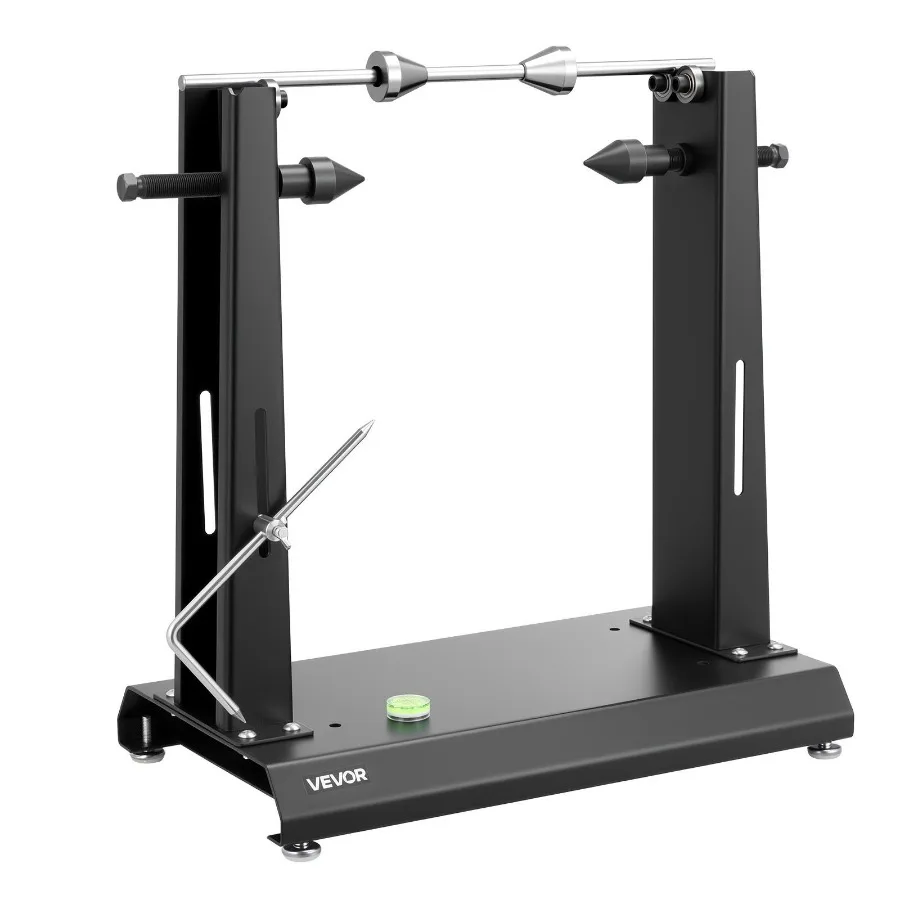 

Motorcycle Wheel Balancer 88.2 lbs Capacity Tire Balancer and Truing Stand with Adjustable Centering Cones and Truing Poi