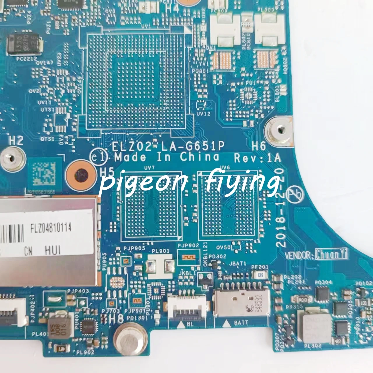 Imagem -06 - Placa-mãe do Portátil para Lenovo Ideapad La-g651p S53013iwl Cpu I5-10210u Ram: 8g 16g Fru:5b20s43021 5b20s43022 Teste ok