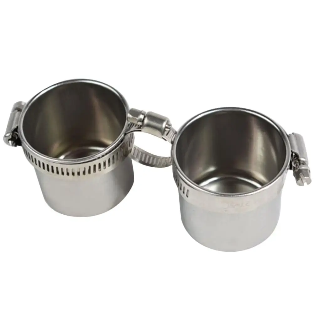

Stainless Steel Parrot Feeder St Pole Bird Food Cup Holder Durable Wear Resistant Pet Supplies Cage Accessories Feeding