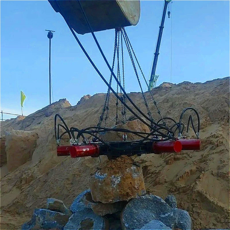 China Supply Rock Pile Breaker Multipurpose Quality Hydraulic Pile Breaker Hydraulic Rock Stone Pile Breaking Machine for Mexico
