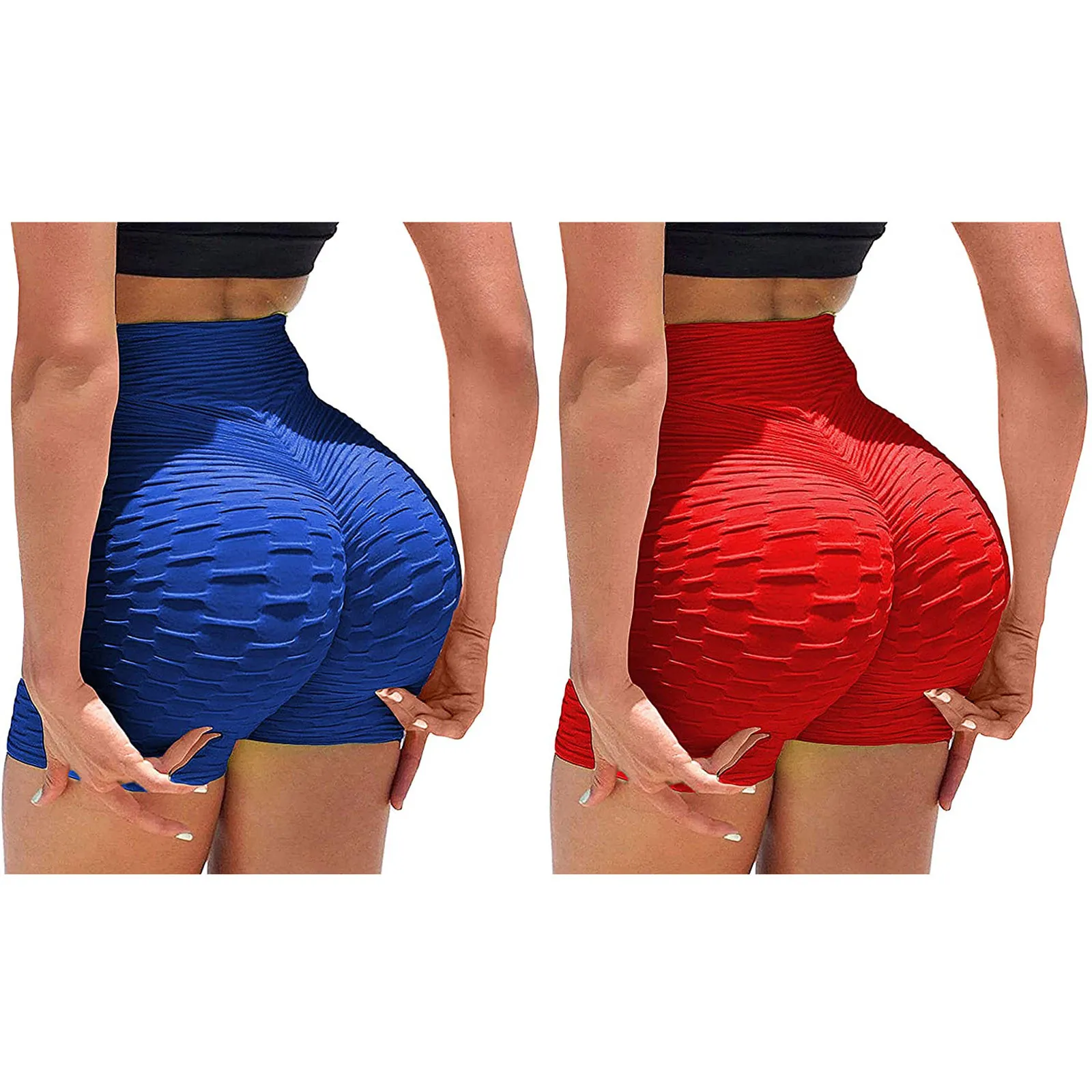 Dames Sport Shorts Yoga Kleding Gym Hoge Taille Push-Up Voor Dames Leggings Fitness Naadloze Heup Lift Strakke Sportkleding