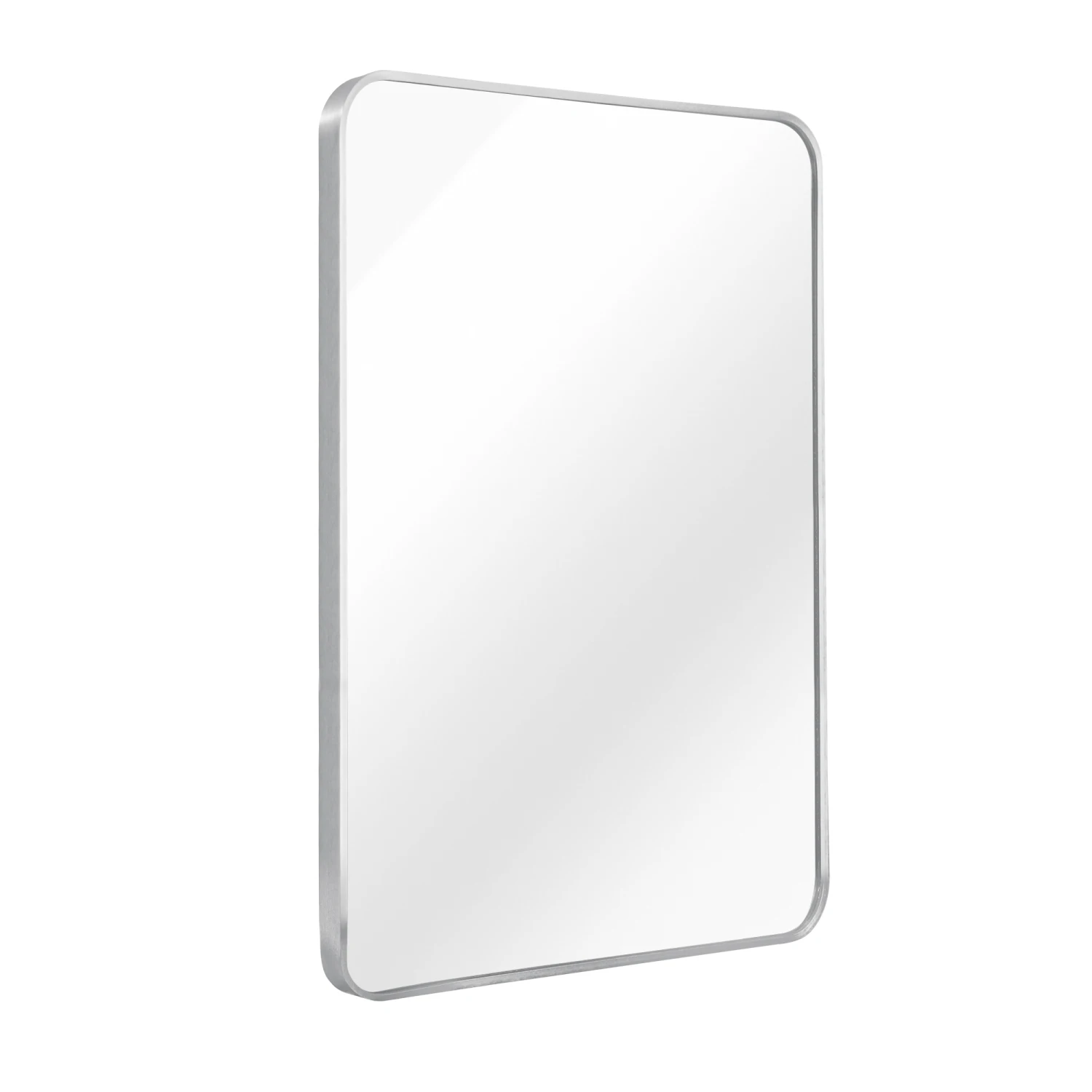 

Silver 24 "x32" Rectangular Bathroom Wall Mirror