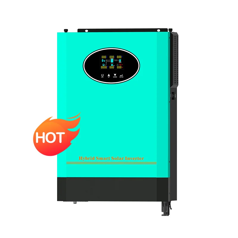 6200W 220VAC 120A On Off Grid MPPT Hybrid Solar Inverter