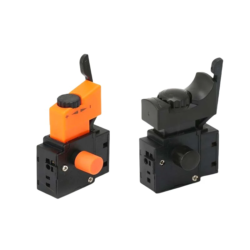 AC 12V/50A Adjustable Speed Control Electric Drill Trigger Switch Lock On Power Hand Drill Trigger Switches Power Tool