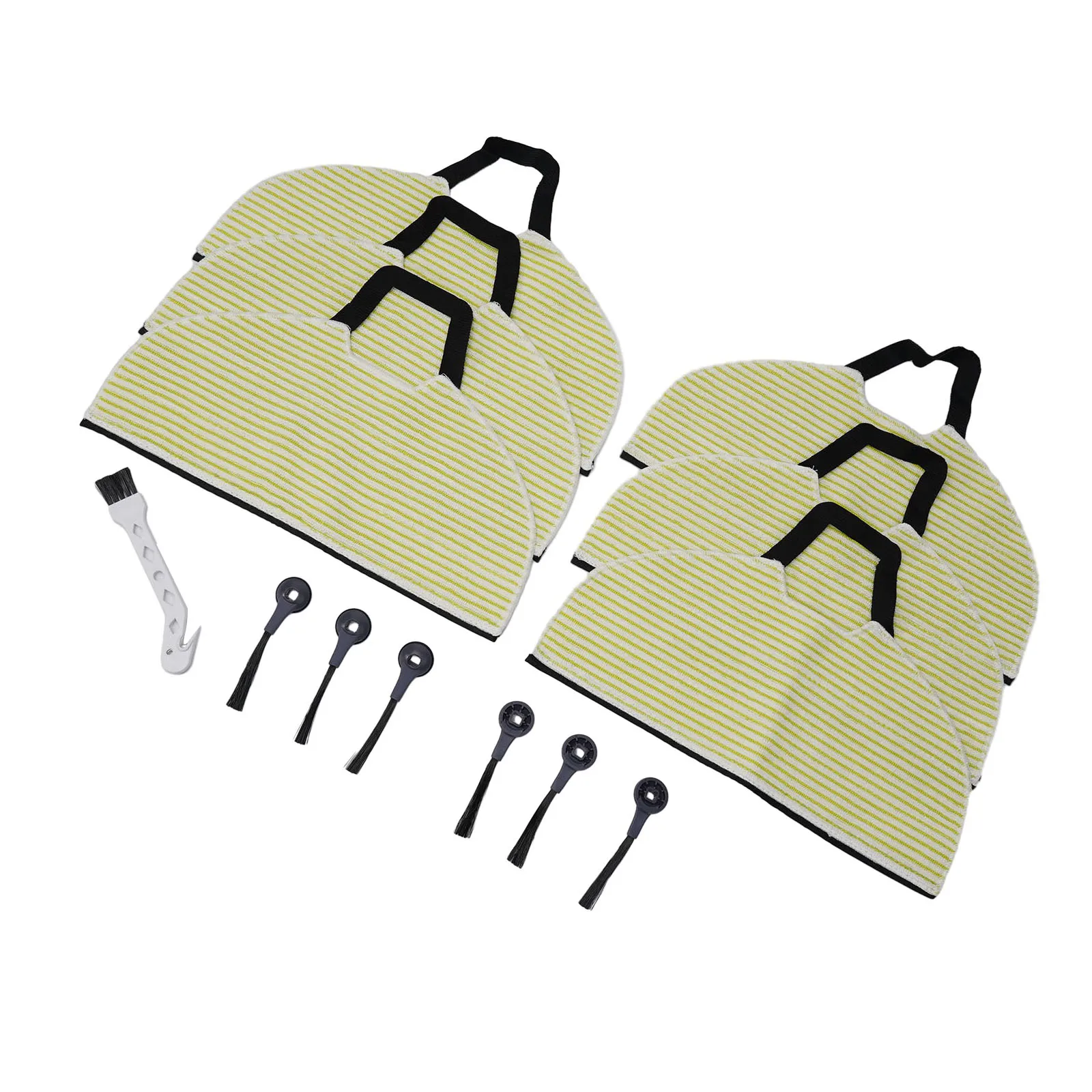 Brand New Pad Side Brush Can Be Used Multiple Times Reusable Strong Water Absorption Effectively Captures Dirt