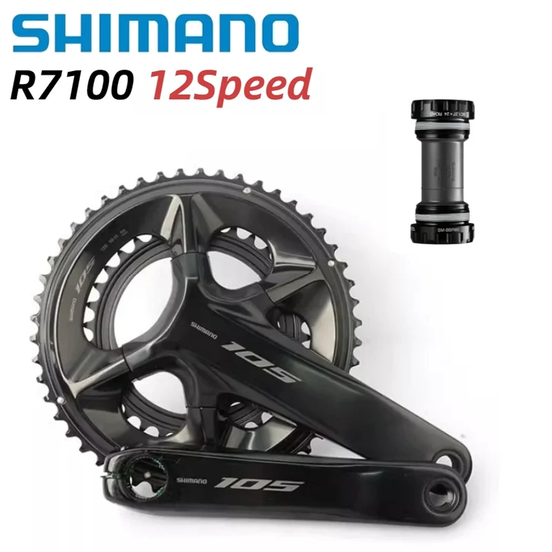 SHIMANO 105 R7100 2X12S HOLLOWTECH II Crankset 2x12-speed 165MM