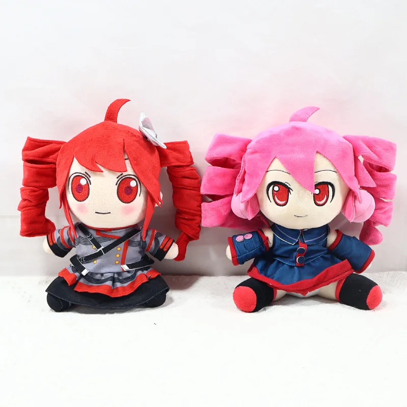 

23cm Anime Kasane Teto Plush Toys Cosplay Stuffed Dolls Dress Up Plushie Pillow Decoration Figure Christmas Birthday Gifts