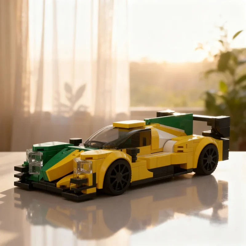 279pcs MOC Oreca Inter Europol Livery City Champions Model Building Blocks Construction Festival Gifts Toy Creative Education